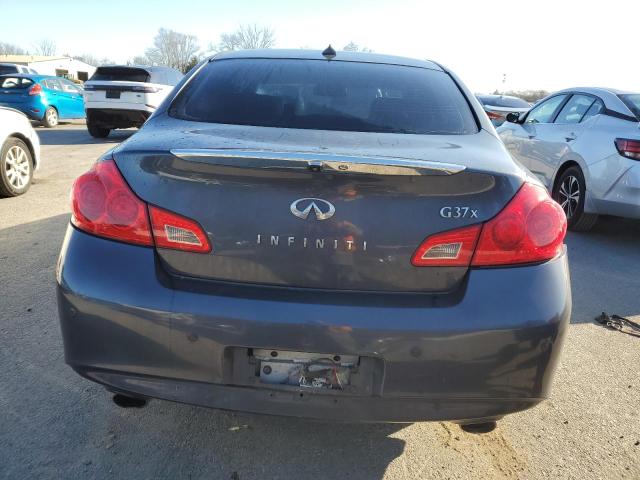 JN1CV6ARXAM450184 - 2010 INFINITI G37 GRAY photo 6