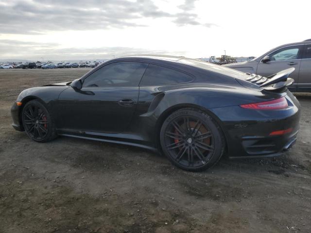 WP0AD2A98FS160061 - 2015 PORSCHE 911 TURBO BLACK photo 2