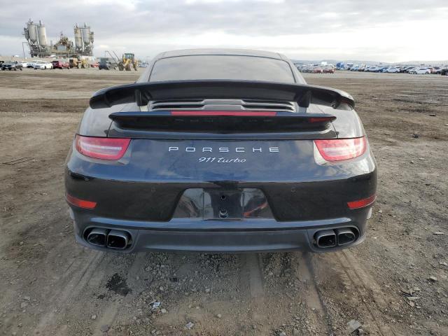 WP0AD2A98FS160061 - 2015 PORSCHE 911 TURBO BLACK photo 6