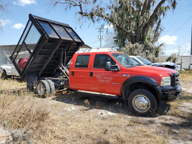 1FDXW46P95EA24974 - 2005 FORD F450 SUPER DUTY RED photo 12