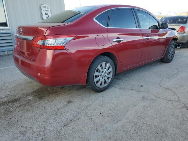 3N1AB7AP0EL681793 - 2014 NISSAN SENTRA S BURGUNDY photo 3