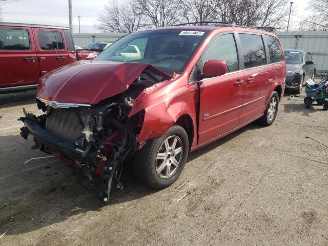 2A8HR54P68R763342 - 2008 CHRYSLER TOWN & COU TOURING წითელი ფოტო 1