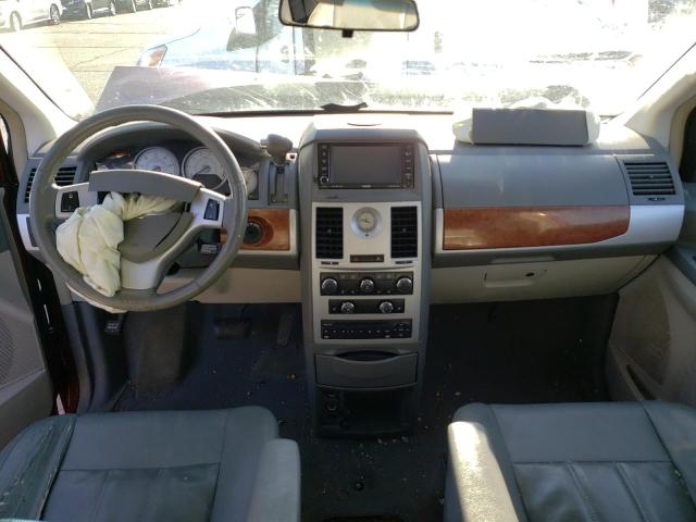 2A8HR54P68R763342 - 2008 CHRYSLER TOWN & COU TOURING წითელი ფოტო 8