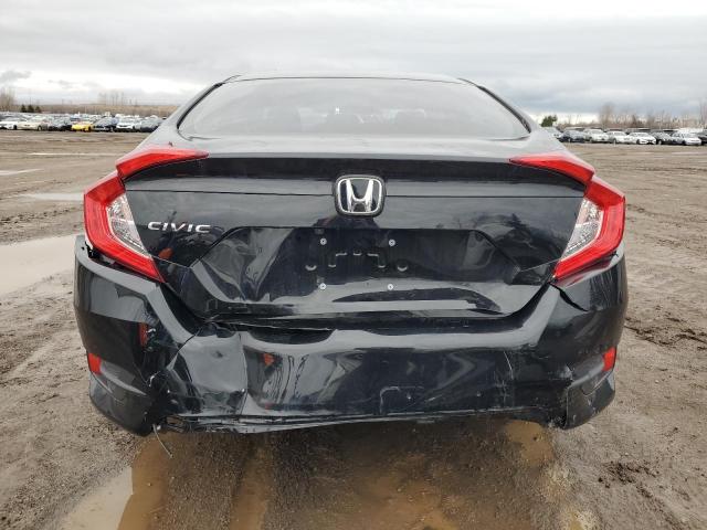 2HGFC2F53LH021491 - 2020 HONDA CIVIC LX BLACK photo 6