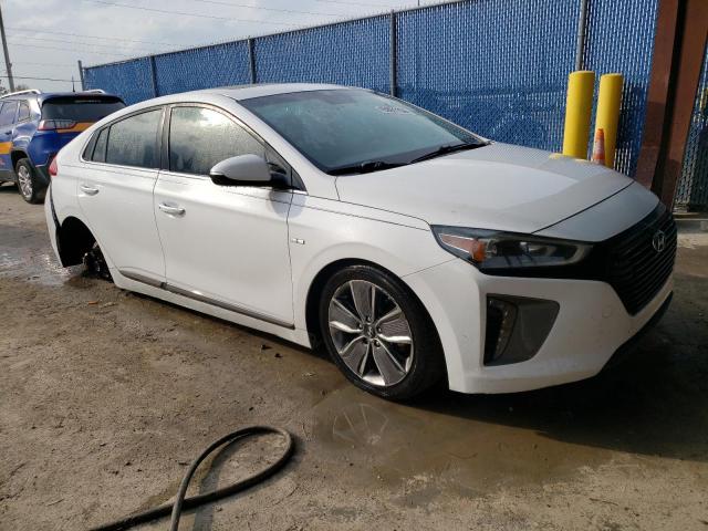 KMHC85LC3HU044342 - 2017 HYUNDAI IONIQ LIMITED WHITE photo 4