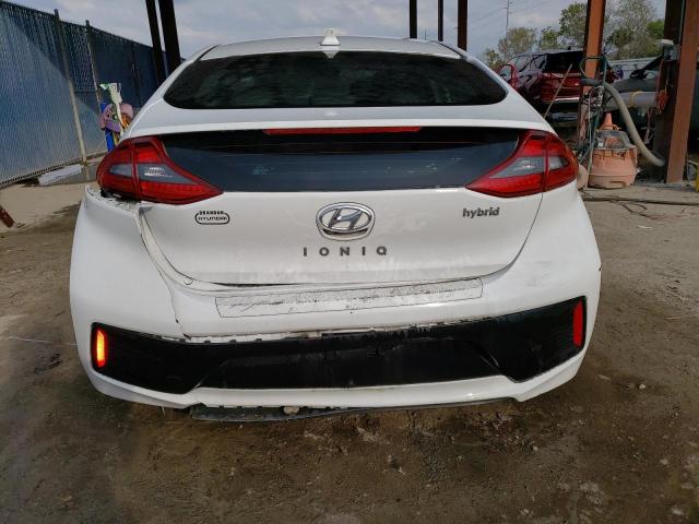 KMHC85LC3HU044342 - 2017 HYUNDAI IONIQ LIMITED WHITE photo 6