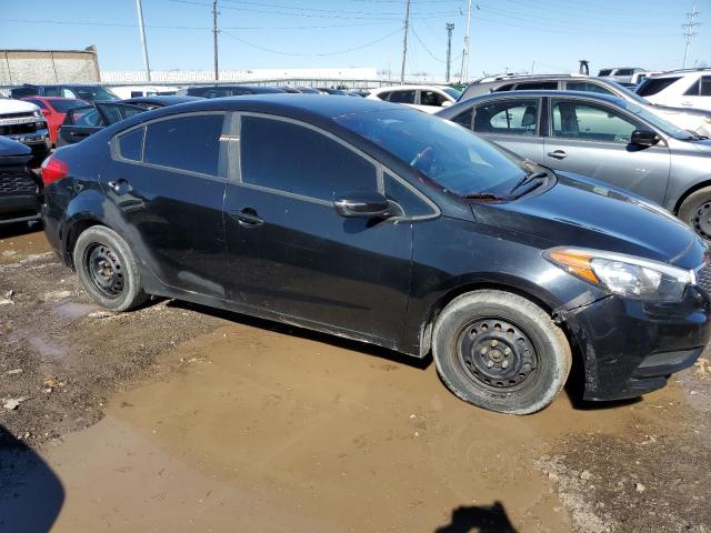 KNAFX4A67G5526619 - 2016 KIA FORTE LX BLACK photo 4