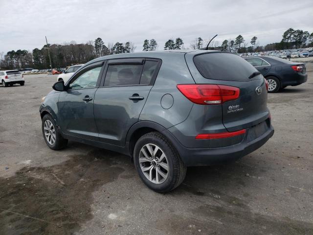 KNDPB3AC8F7691376 - 2015 KIA SPORTAGE LX GRAY photo 2