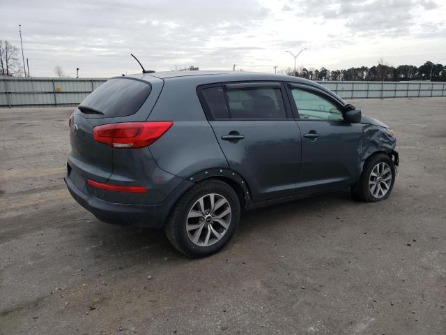 KNDPB3AC8F7691376 - 2015 KIA SPORTAGE LX GRAY photo 3