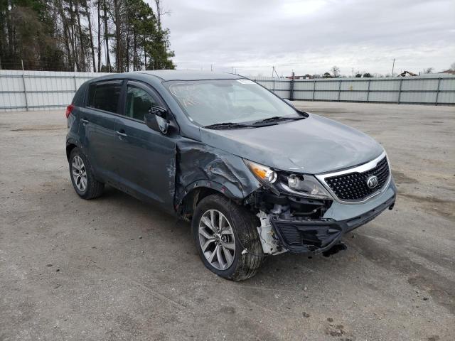 KNDPB3AC8F7691376 - 2015 KIA SPORTAGE LX GRAY photo 4