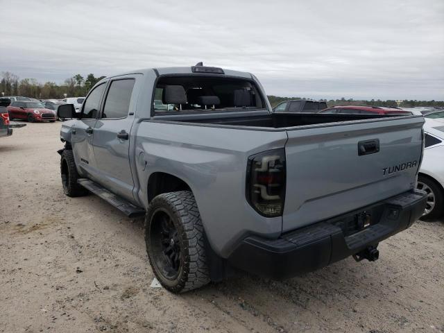 5TFEY5F14MX298223 - 2021 TOYOTA TUNDRA CREWMAX SR5 GRAY photo 2