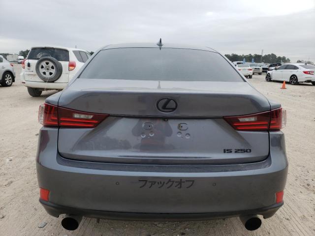 JTHBF1D27E5012776 - 2014 LEXUS IS 250 GRAY photo 6