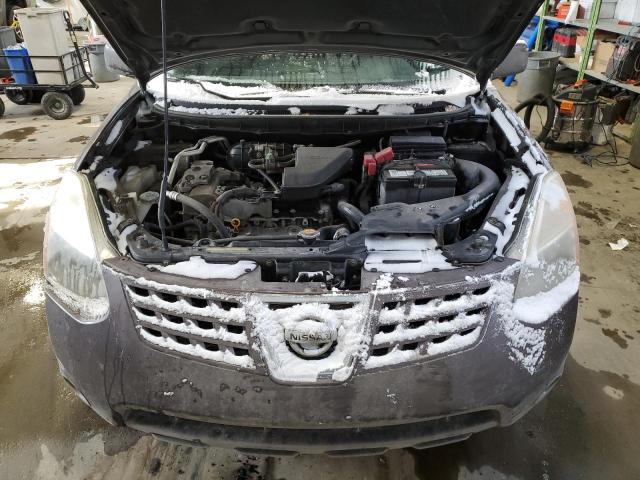 JN8AS58T69W054184 - 2009 NISSAN ROGUE S GRAY photo 12