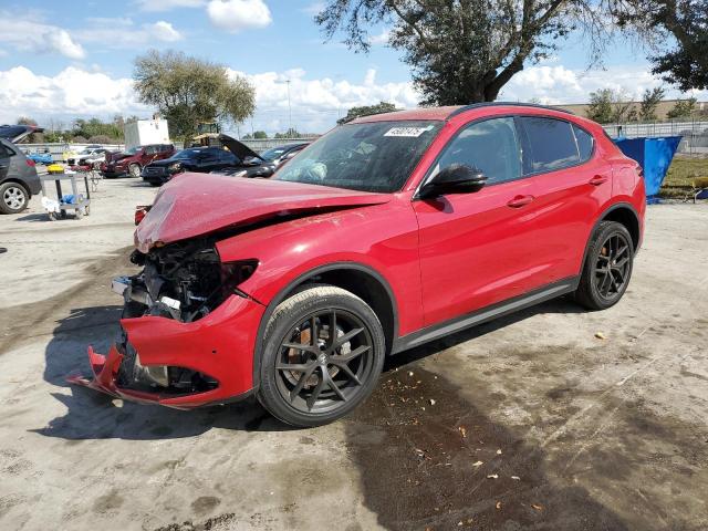 ZASPAJAN6M7D07950 - 2021 ALFA ROMEO STELVIO SPORT წითელი ფოტო 1