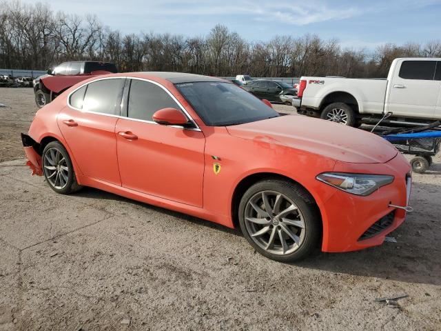 ZARFAEDN9H7529949 - 2017 ALFA ROMEO GIULIA Q4 橙色 照片 4