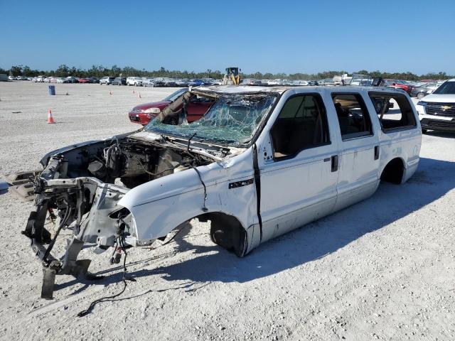 1FMSU41P94ED26142 - 2004 FORD EXCURSION XLT WHITE photo 1