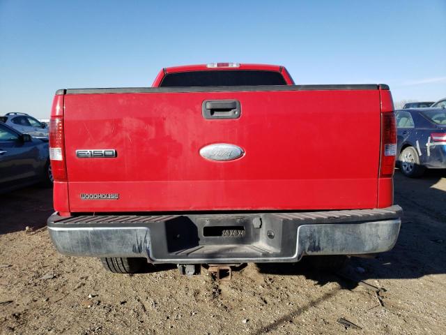 1FTPX14V47KC31519 - 2007 FORD F150 RED photo 6