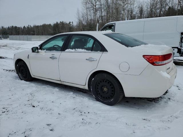 3LNHL2GC0BR773927 - 2011 LINCOLN MKZ WHITE photo 2