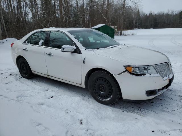 3LNHL2GC0BR773927 - 2011 LINCOLN MKZ WHITE photo 4