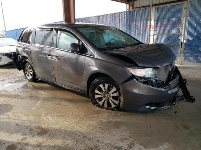 5FNRL5H61EB004829 - 2014 HONDA ODYSSEY EXL GRAY photo 4