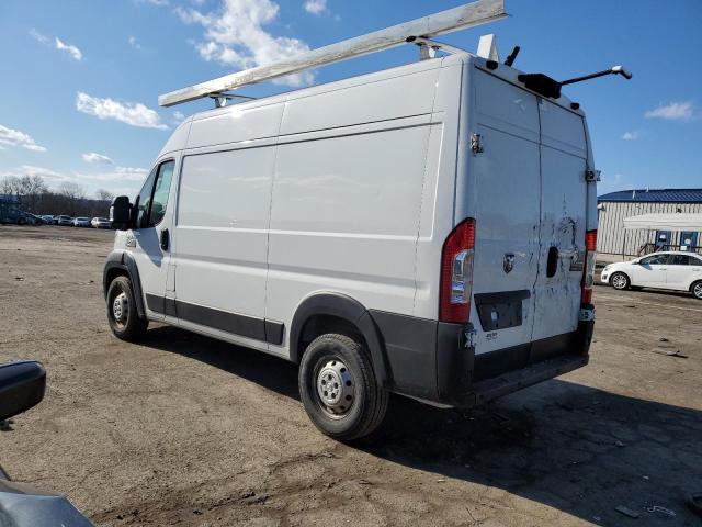 3C6TRVBG8KE500631 - 2019 RAM PROMASTER 1500 HIGH WHITE photo 2