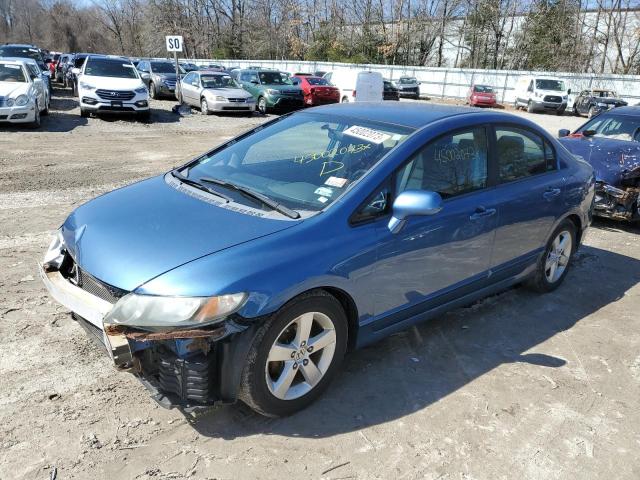 19XFA16699E023645 - 2009 HONDA CIVIC LX-S ლურჯი ფოტო 1