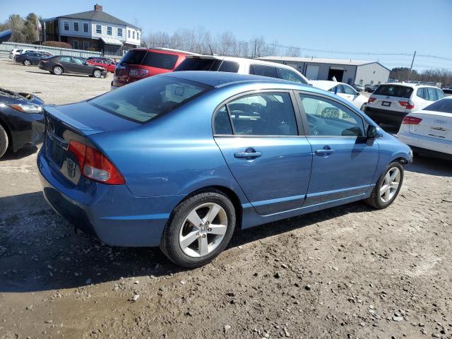 19XFA16699E023645 - 2009 HONDA CIVIC LX-S ლურჯი ფოტო 3