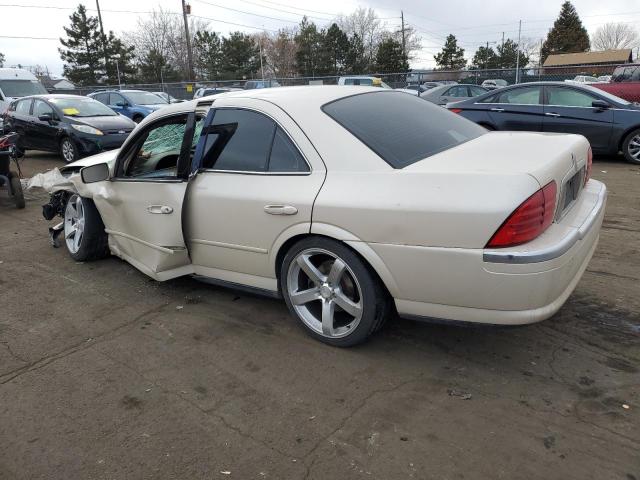 1LNHM86S2YY786438 - 2000 LINCOLN LS WHITE photo 2