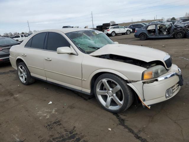 1LNHM86S2YY786438 - 2000 LINCOLN LS WHITE photo 4