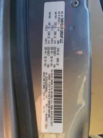 2C4RDGBG3ER404910 - 2014 DODGE GRAND CARA SE SILVER photo 14