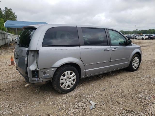 2C4RDGBG3ER404910 - 2014 DODGE GRAND CARA SE SILVER photo 3