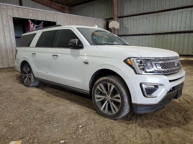 1FMJK1PT0MEA05918 - 2021 FORD EXPEDITION MAX KING RANCH WHITE photo 4