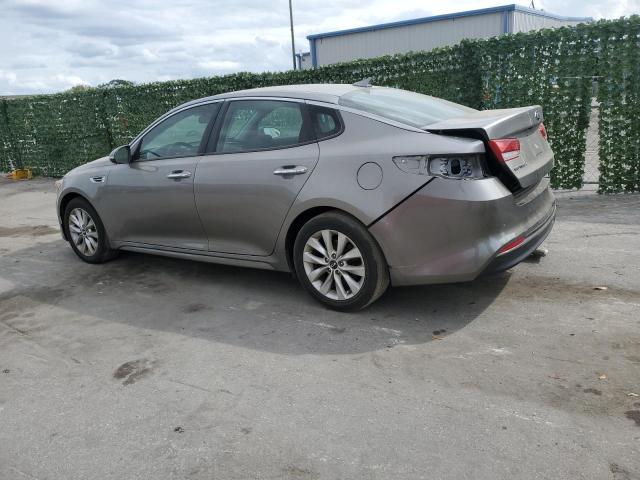 5XXGT4L35JG255052 - 2018 KIA OPTIMA LX GRAY photo 2