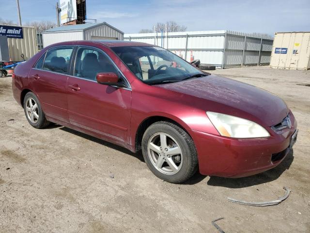 1HGCM56765A020467 - 2005 HONDA ACCORD EX BURGUNDY photo 4