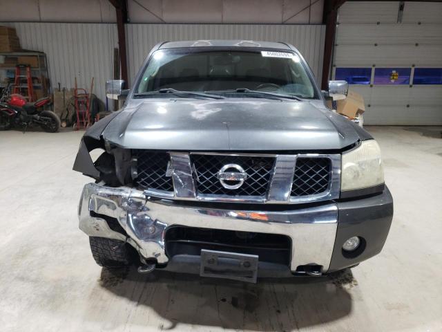 1N6AA06B04N592175 - 2004 NISSAN TITAN XE CHARCOAL photo 5