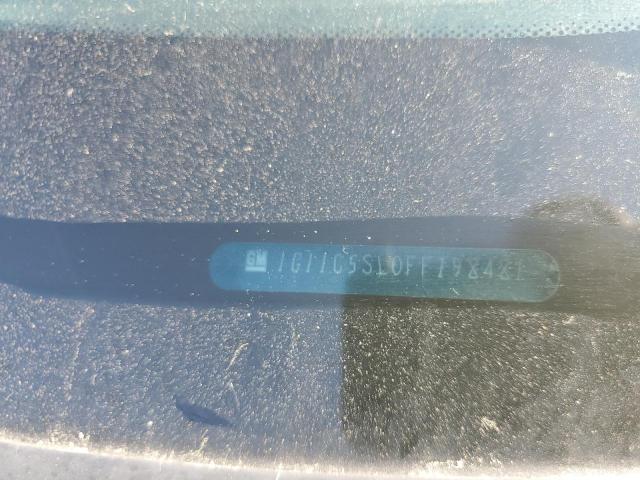 1G11C5SL0FF198481 - 2015 CHEVROLET MALIBU 1LT CHARCOAL photo 12