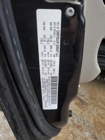 2C4RC1CG4DR797720 - 2013 CHRYSLER TOWN & COU TOURING L BLACK photo 13