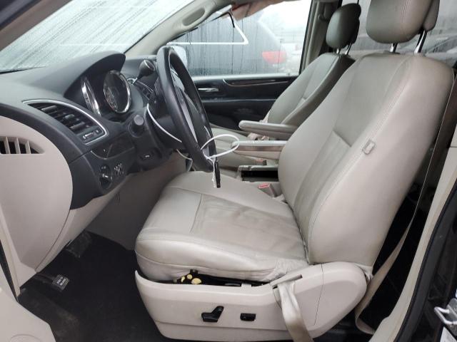 2C4RC1CG4DR797720 - 2013 CHRYSLER TOWN & COU TOURING L BLACK photo 7