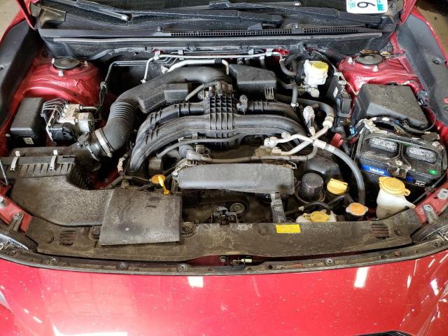 4S3GKAM66K3605588 - 2019 SUBARU IMPREZA SPORT RED photo 11