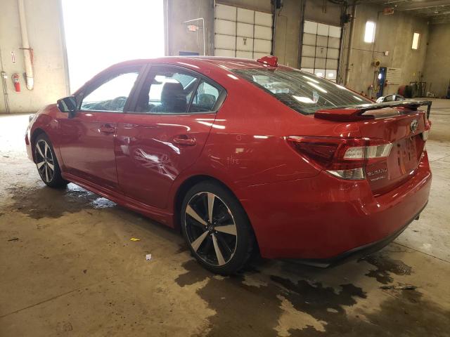 4S3GKAM66K3605588 - 2019 SUBARU IMPREZA SPORT RED photo 2