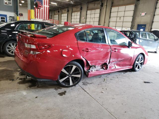 4S3GKAM66K3605588 - 2019 SUBARU IMPREZA SPORT RED photo 3