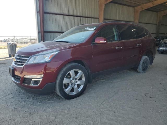 1GNKRGKD3HJ112568 - 2017 CHEVROLET TRAVERSE LT RED photo 1