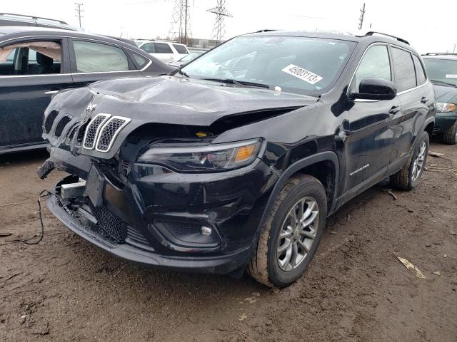 1C4PJMLN2KD211853 - 2019 JEEP CHEROKEE LATITUDE PLUS BLACK photo 1