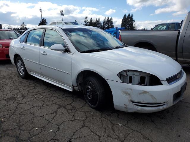 2G1WF5EKXB1118542 - 2011 CHEVROLET IMPALA LS WHITE photo 4