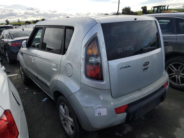 KNDJT2A25A7089211 - 2010 KIA SOUL + GRAY photo 2