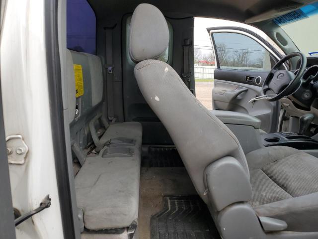 5TETX22NX7Z372663 - 2007 TOYOTA TACOMA ACCESS CAB WHITE photo 10