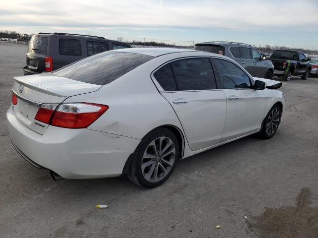 1HGCR2F52DA259883 - 2013 HONDA ACCORD SPORT WHITE photo 3