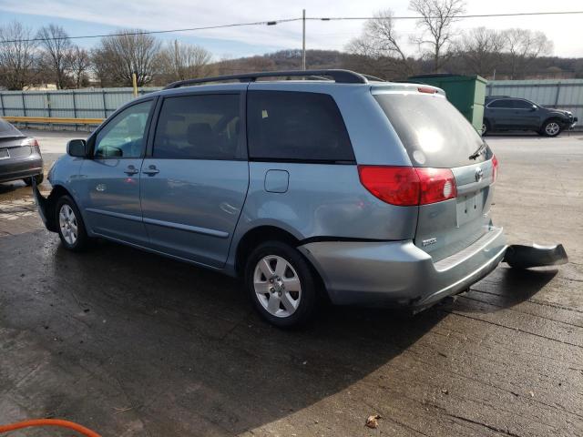 5TDZA22C56S426974 - 2006 TOYOTA SIENNA XLE BLUE photo 2