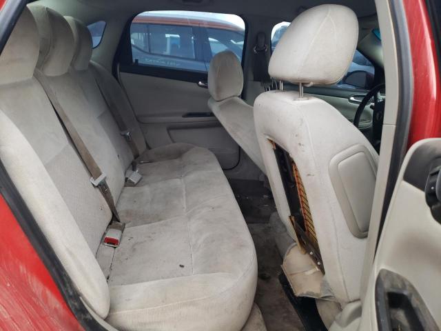 2G1WF5EK2B1119572 - 2011 CHEVROLET IMPALA LS RED photo 10