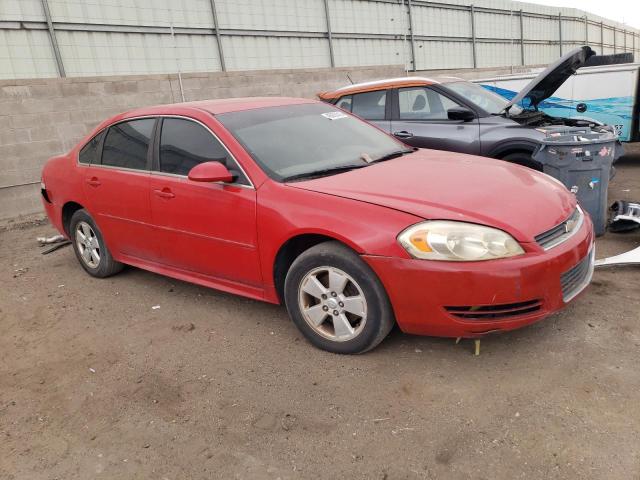 2G1WF5EK2B1119572 - 2011 CHEVROLET IMPALA LS RED photo 4